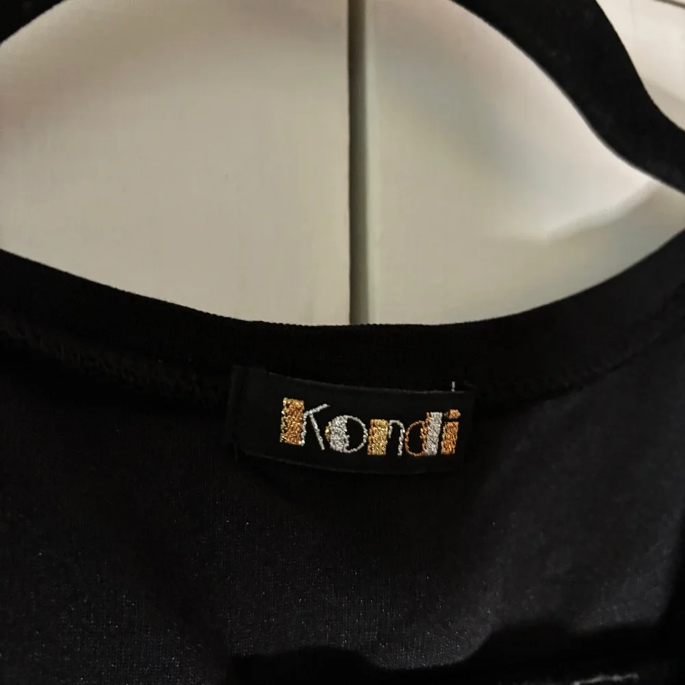 Suzie Kondi Selvi Black Velour Velvet V Neck Long‎ Sleeve Jumpsuit Size XL Wrap